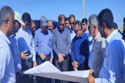 ببینید| بازدید استاندار بوشهر از عملیات تکمیلی باند دوم بزرگراه فیروزآباد - جم - قطعه 3 / ب