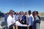 ببینید| بازدید استاندار بوشهر از عملیات تکمیلی باند دوم بزرگراه فیروزآباد - جم - قطعه 3 / ب