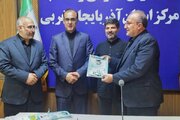 گزارش_تصویری تقدیر دادستان مرکز آذربایجان‌غربی از مدیرکل راهداری و حمل و نقل جاده ای استان به پاس صیانت از حقوق عامه و ارتقای ایمنی راه‌ها