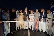 ببینید| آیین افتتاح پل کورکلکلیان در جنوب سیستان و بلوچستان