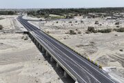 ببینید| آیین افتتاح پل کورکلکلیان در جنوب سیستان و بلوچستان