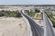 ببینید| آیین افتتاح پل کورکلکلیان در جنوب سیستان و بلوچستان