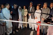 ببینید| آیین افتتاح پل کورکلکلیان در جنوب سیستان و بلوچستان