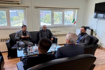 ببینید | نشست مشترک مدیرکل راه و شهرسازی و مدیرکل ورزش و جوانان استان گلستان با هدف تامین مسکن کارکنان