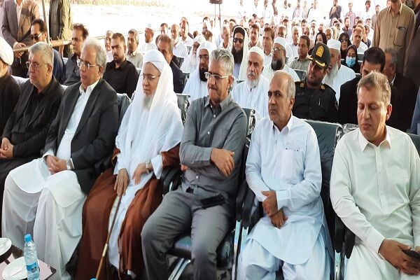 ببینید| آیین افتتاح پل کورکلکلیان در جنوب سیستان و بلوچستان
