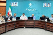 ششمین جلسه کارگروه امور زیربنایی شهر بوشهر