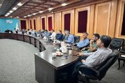 ششمین جلسه کارگروه امور زیربنایی شهر بوشهر