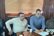 جلسه کمیسیون ماده 5 شهر گناوه در استان بوشهر