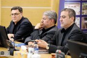 ببینید | نشست مدیرعامل شرکت ساخت و توسعه و جمعی از مدیران سازمان برنامه و بودجه کشور