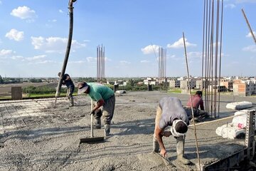 ببینید | مراحل مختلف اجرای پروژه ۲۵۶ واحدی نهضت ملی مسکن سایت نوده علی آباد کتول
