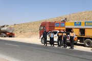 ببينيد | بازدید مدیرکل راهداری و حمل‌و‌نقل جاده‌ای از محورهای شهرستان سمیرم