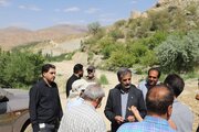 ببينيد | بازدید مدیرکل راهداری و حمل‌و‌نقل جاده‌ای از محورهای شهرستان سمیرم