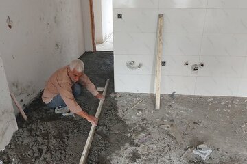 ببینید | مراحل مختلف اجرای پروژه ۵۷۶ واحدی نهضت ملی مسکن سایت یولاف بندرترکمن
