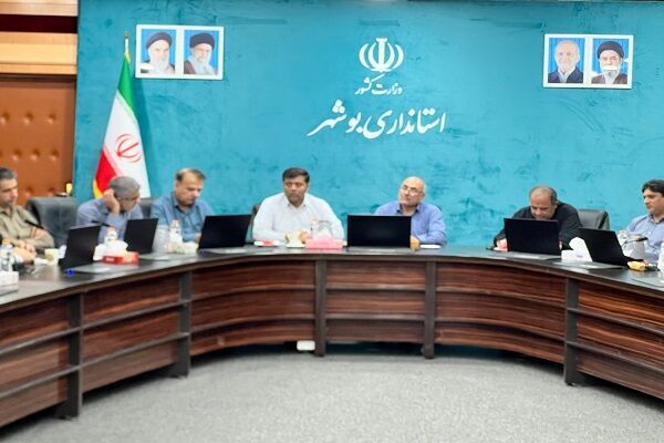 ششمین جسه کارگروه امور زیربنایی بوشهر