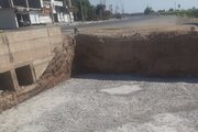 ببینید| تداوم عملیات اجرایی پروژه تعریض پل محمد بن جعفر در شهرستان دزفول (مرحله بتن ریزی)
