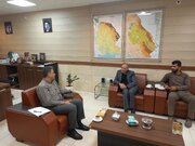 ببینید| برگزاری نشست مشترک مدیرکل راه و شهرسازی خوزستان با فرماندار رامهرمز با هدف تسریع در اجرای پروژه‌های راهسازی و مسکن