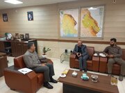 ببینید| برگزاری نشست مشترک مدیرکل راه و شهرسازی خوزستان با فرماندار رامهرمز با هدف تسریع در اجرای پروژه‌های راهسازی و مسکن