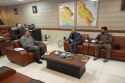 ببینید| برگزاری نشست مشترک مدیرکل راه و شهرسازی خوزستان با فرماندار رامهرمز با هدف تسریع در اجرای پروژه‌های راهسازی و مسکن
