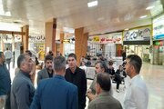 ببینید|بازدید معاون حمل‌ونقل اداره کل و رییس اداره حراست از پايانه مسافربري شهيد کلانتری همزمان با نزدیک شدن به مراسم وداع و تشييع رهبر شهید امت