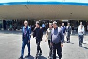 ببینید|بازدید معاون حمل‌ونقل اداره کل و رییس اداره حراست از پايانه مسافربري شهيد کلانتری همزمان با نزدیک شدن به مراسم وداع و تشييع رهبر شهید امت