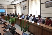 آیین اعطای اعتبارنامه هیئت‌مدیره نظام کاردانی خراسان شمالی
