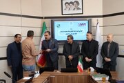 آیین اعطای اعتبارنامه هیئت‌مدیره نظام کاردانی خراسان شمالی