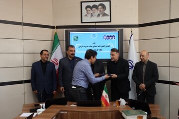 آیین اعطای اعتبارنامه هیئت‌مدیره نظام کاردانی خراسان شمالی