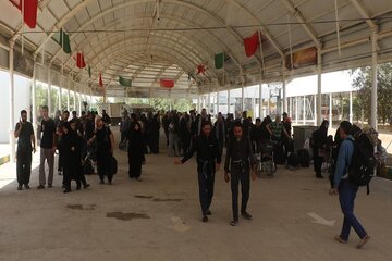 ️تردد بیش از ۲۱ هزار زائر عتبات عالیات از پایانه مرزی خسروی در ایام محرم