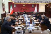 ببینید | چهارمین جلسه هماهنگی تشییع رهبر شهید با حضور وزیر راه و شهرسازی