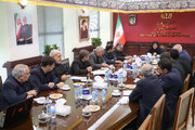 ببینید | چهارمین جلسه هماهنگی تشییع رهبر شهید با حضور وزیر راه و شهرسازی