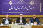 مراسم تکریم و معارفه سرپرست راهداری اداره کل راه و شهرسازی لارستان
