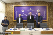 مراسم تکریم و معارفه سرپرست راهداری اداره کل راه و شهرسازی لارستان