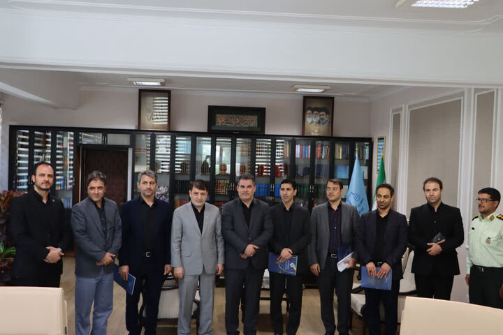 دیدار مدیرکل راه و شهرسازی آذربایجان شرقی با رییس کل دادگستری استان