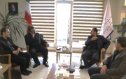 ببینید | دیدار مدیر کل راهداری و حمل و نقل جاده ای استان البرز با مدیر کل راه و شهرسازی استان البرز