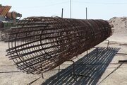 ببینید| تداوم  ساخت پل کمربندی سوسنگرد در مسیر تردد زوار اربعین حسینی منتهی به مرز چزابه (طریق الحسین)
