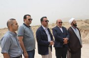 بازدید مدیرکل راه و شهرسازی فارس از پروژه‌های راهسازی و نهضت ملی مسکن بوانات