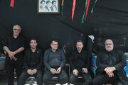 موکب سازمان بنادر و دریانوردی پذیرای زوار و وداع‌کنندگان با رهبر شهید انقلاب
