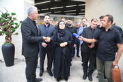 ببینید| بازدید وزیر راه و شهرسازی از ترمینال ۲ فرودگاه مهرآباد
