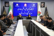 ببینید| حضور وزیر راه و شهرسازی در قرارگاه مرکزی حمل ونقل جاده ای و مدیریت راه‌های کشور