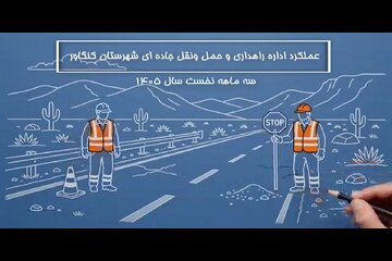ویدیو | مروری بر اقدامات اجرایی شهرستان کنگاور در ۳ ماهه نخست سال ۱۴۰۵