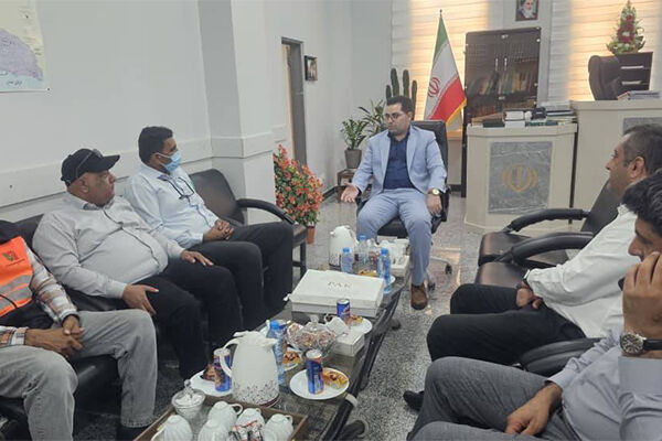 دیدار راهداران بندرخمیر با دادگستری این شهرستان