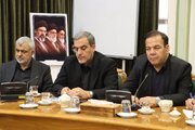 ببینید |  جلسه کمیته ملی حمل‌ونقل ستاد تشییع پیکر رهبر شهید انقلاب در خراسان رضوی با حضور هیات وزارت راه و شهرسازی