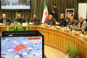 ببینید |  جلسه کمیته ملی حمل‌ونقل ستاد تشییع پیکر رهبر شهید انقلاب در خراسان رضوی با حضور هیات وزارت راه و شهرسازی