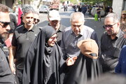 ببینید | حضور وزیر راه و شهرسازی در مراسم تشییع پیکر رهبر شهید ایران