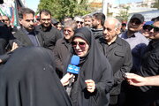 ببینید | حضور وزیر راه و شهرسازی در مراسم تشییع پیکر رهبر شهید ایران