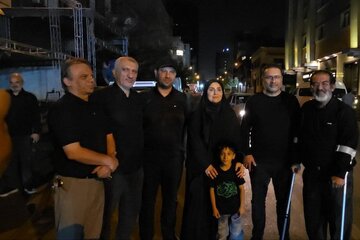 بازدید وزیر از موکب ها