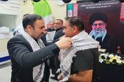 گزارش تصویری| ورود زائران ترکیه برای شرکت 
در مراسم تشییع رهبر شهید انقلاب از پایانه مرزی بازرگان