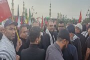 حضور مدیران و کارکنان راه و شهرسازی بوشهر در شهر مقدس قم