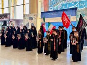 ببینید | آغاز اجراهای فرهنگی فرودگاه بین‌المللی شهید هاشمی‌نژاد در استقبال از زائران و شرکت‌کنندگان در مراسم تشییع پیکر مطهر رهبر شهید