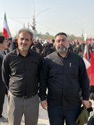 ببینید| حضور کاروان شورای هماهنگی راه و شهرسازی خوزستان در آیین بدرقه آقای شهید ایران در میان جمعیت عظیم مردم قم در مسجد مقدس جمکران